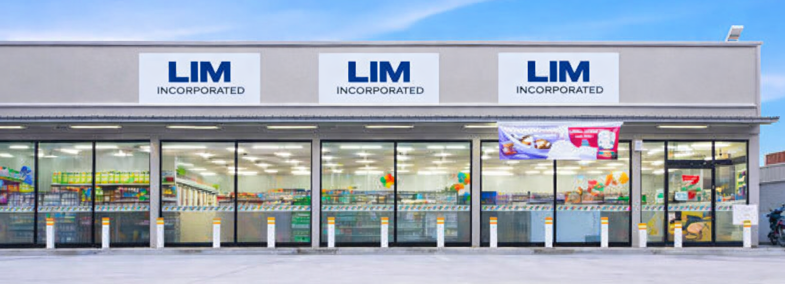 Store exterior — LIM Incorporated convenience store on N Valley Pike, Harrisonburg